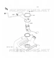 FUEL PUMP voor Kawasaki TERYX 750 FI 4X4 LE 2011