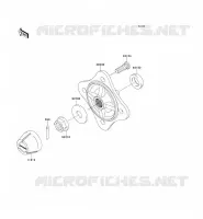 REAR HUB   BRAKE voor Kawasaki TERYX 750 FI 4X4 LE 2011