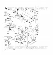 CHASSIS ELECTRICAL EQUIPMENT voor Kawasaki TERYX 750 FI 4X4 SPORT 2011