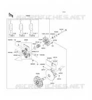 DRIVE CONVERTER voor Kawasaki TERYX 750 FI 4X4 SPORT 2011