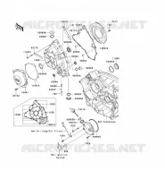ENGINE COVERS voor Kawasaki TERYX 750 FI 4X4 SPORT 2011