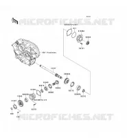 FRONT GEAR voor Kawasaki TERYX 750 FI 4X4 SPORT 2011
