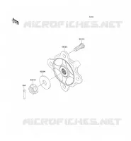 FRONT HUB   BRAKE voor Kawasaki TERYX 750 FI 4X4 SPORT 2011