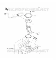 FUEL PUMP voor Kawasaki TERYX 750 FI 4X4 SPORT 2011