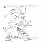 PROTECTION   CHASSIS CAB voor Kawasaki TERYX 750 FI 4X4 SPORT 2011
