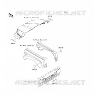 REFLECTOR(CN) voor Kawasaki TERYX 750 FI 4X4 SPORT 2011