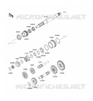 TRANSMISSION voor Kawasaki TERYX 750 FI 4X4 SPORT 2011