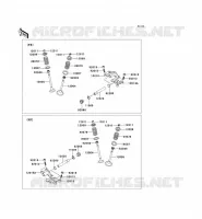 VALVE voor Kawasaki TERYX 750 FI 4X4 SPORT 2011