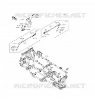 CHASSIS voor Kawasaki BRUTE FORCE 750 4X4I EPS 2016