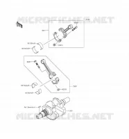 CRANKSHAFT voor Kawasaki BRUTE FORCE 750 4X4I EPS 2016