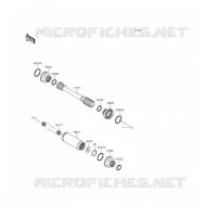 DRIVE SHAFT(H&Eacute;LICE) voor Kawasaki BRUTE FORCE 750 4X4I EPS 2016