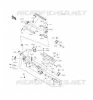 EXHAUST voor Kawasaki BRUTE FORCE 750 4X4I EPS 2016