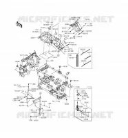 FRAME PARTS (COUVERTURE) voor Kawasaki BRUTE FORCE 750 4X4I EPS 2016