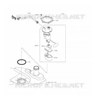 FUEL PUMP voor Kawasaki BRUTE FORCE 750 4X4I EPS 2016