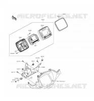 METERS voor Kawasaki BRUTE FORCE 750 4X4I EPS 2016