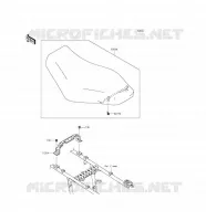 SEAT voor Kawasaki BRUTE FORCE 750 4X4I EPS 2016