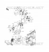 STEERING COLUMN voor Kawasaki BRUTE FORCE 750 4X4I EPS 2016