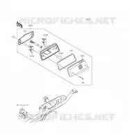 TAILLIGHT(S) voor Kawasaki BRUTE FORCE 750 4X4I EPS 2016