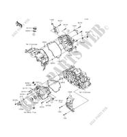 ENGINE COVERS voor Kawasaki Z300 ABS 2016