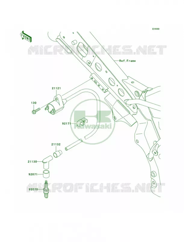 Ignition System Kawasaki MOTOS 110 2005 KLX110  KLX110-A4