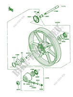 Front Wheel voor Kawasaki 454 LTD 1988