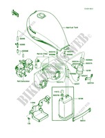 Fuel Evaporative System voor Kawasaki 454 LTD 1988