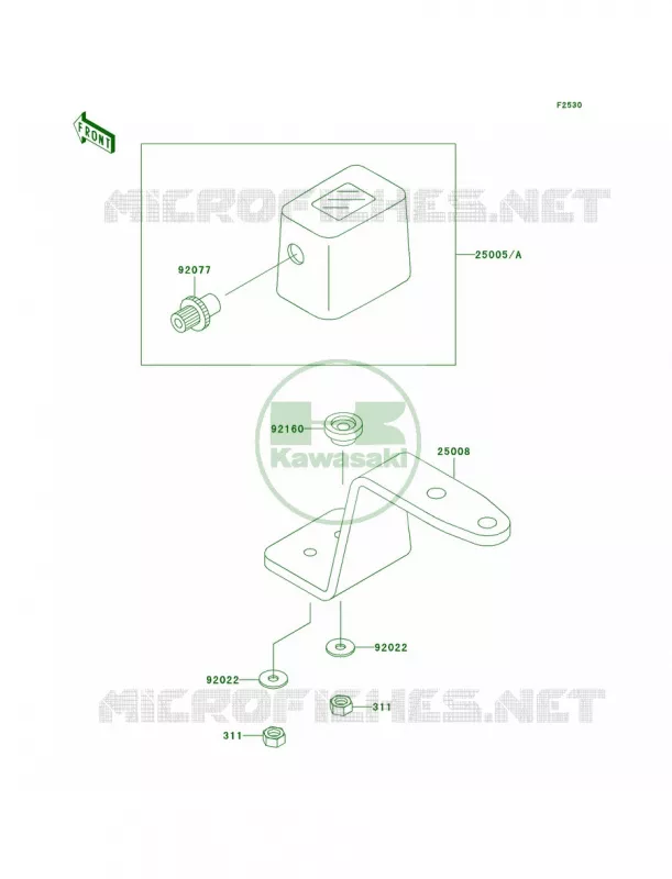 Meters Kawasaki MOTOS 220 2003 KDX220R  KDX220-A10