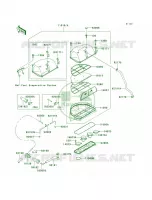 Air Cleaner voor Kawasaki ZZR600 2006