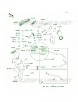 Air Duct voor Kawasaki ZZR600 2006