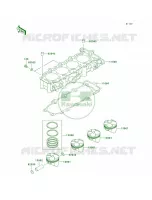 CylinderPistons voor Kawasaki ZZR600 2006