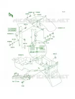Fenders voor Kawasaki ZZR600 2006