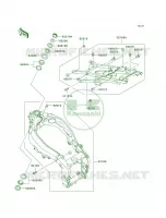 Frame voor Kawasaki ZZR600 2006