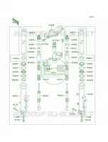 Front ForkJ6F voor Kawasaki ZZR600 2006