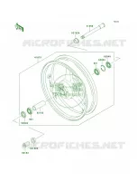 Front Wheel voor Kawasaki ZZR600 2006