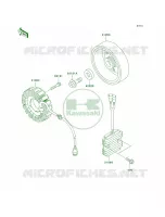Generator voor Kawasaki ZZR600 2006