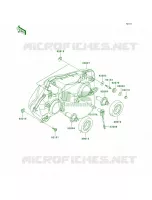 Headlights voor Kawasaki ZZR600 2006
