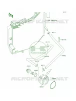 Oil Cooler voor Kawasaki ZZR600 2006