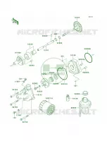 Oil PumpOil Filter voor Kawasaki ZZR600 2006