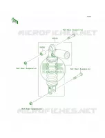 Shock Absorbers voor Kawasaki ZZR600 2006