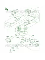 Turn Signals voor Kawasaki ZZR600 2006