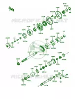 Balancer voor Kawasaki Ninja ZX-11 1991