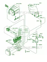 Canister voor Kawasaki Ninja ZX-11 1991