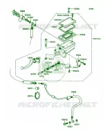 Clutch Master Cylinder voor Kawasaki Ninja ZX-11 1991
