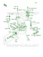 Fuel Tank voor Kawasaki Ninja ZX-11 1991