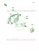 Head Lamp voor Kawasaki Ninja ZX-11 1991