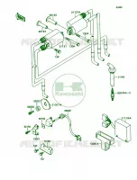 Ignition Coil voor Kawasaki Ninja ZX-11 1991