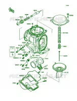 Carburetor Parts voor Kawasaki Ninja ZX-7 1990
