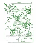 Carburetor voor Kawasaki Ninja ZX-7 1990