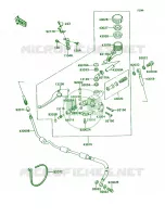 Clutch Master Cylinder voor Kawasaki Ninja ZX-7 1990