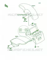 Fenders voor Kawasaki Ninja ZX-7 1990